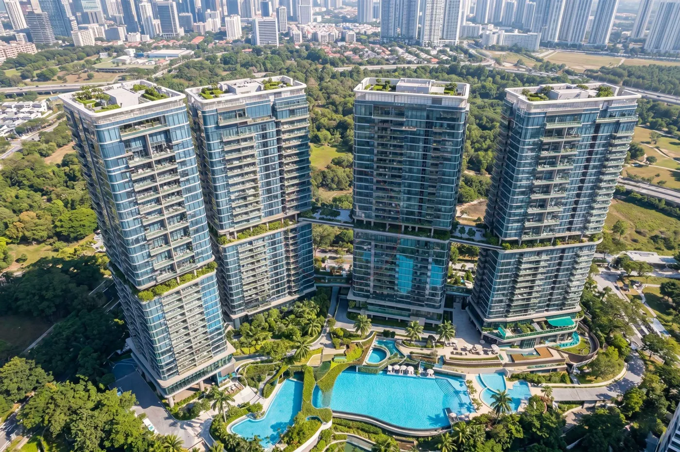 Phối cảnh Palm River Residences